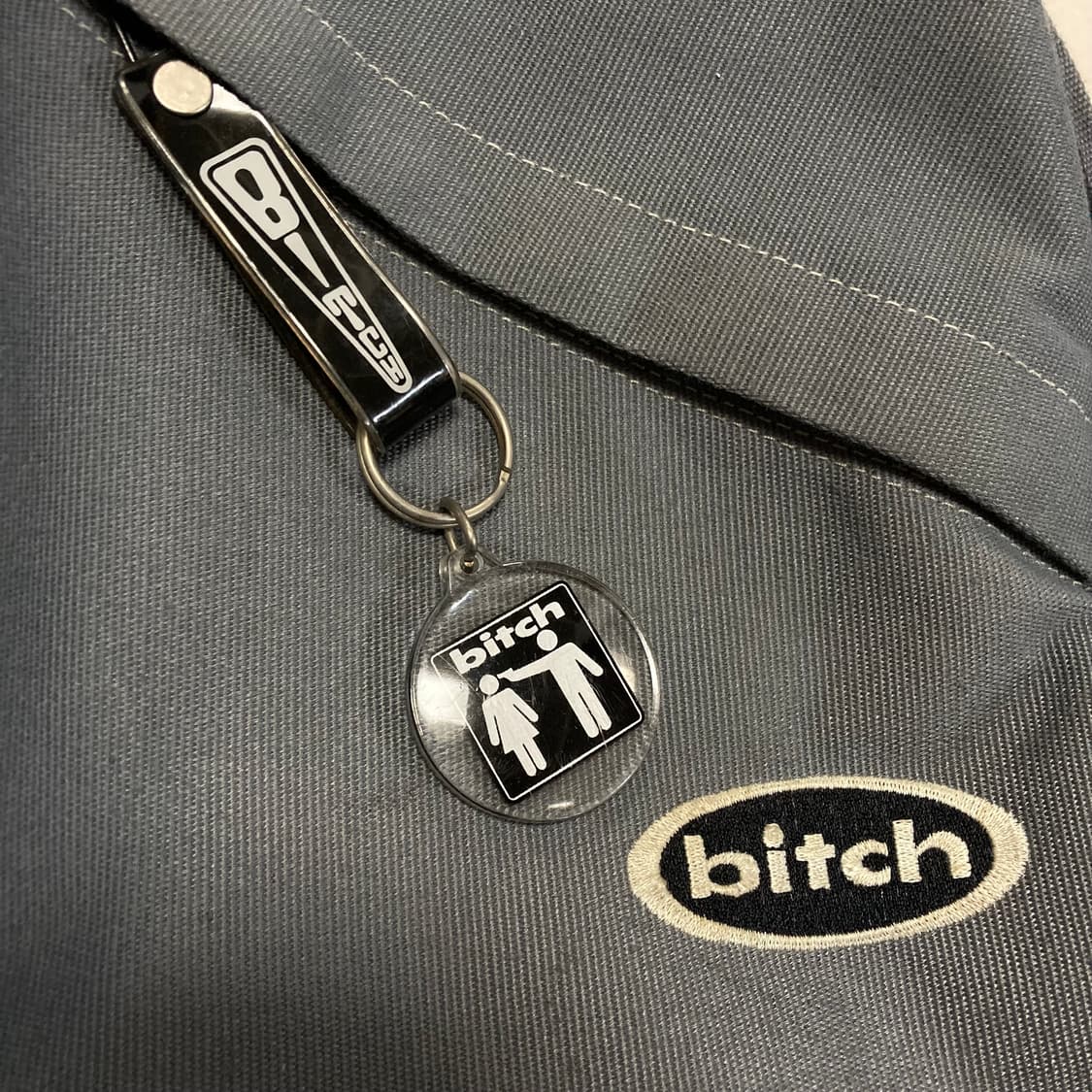 90s bitch skateboards key ring 상품이미지2