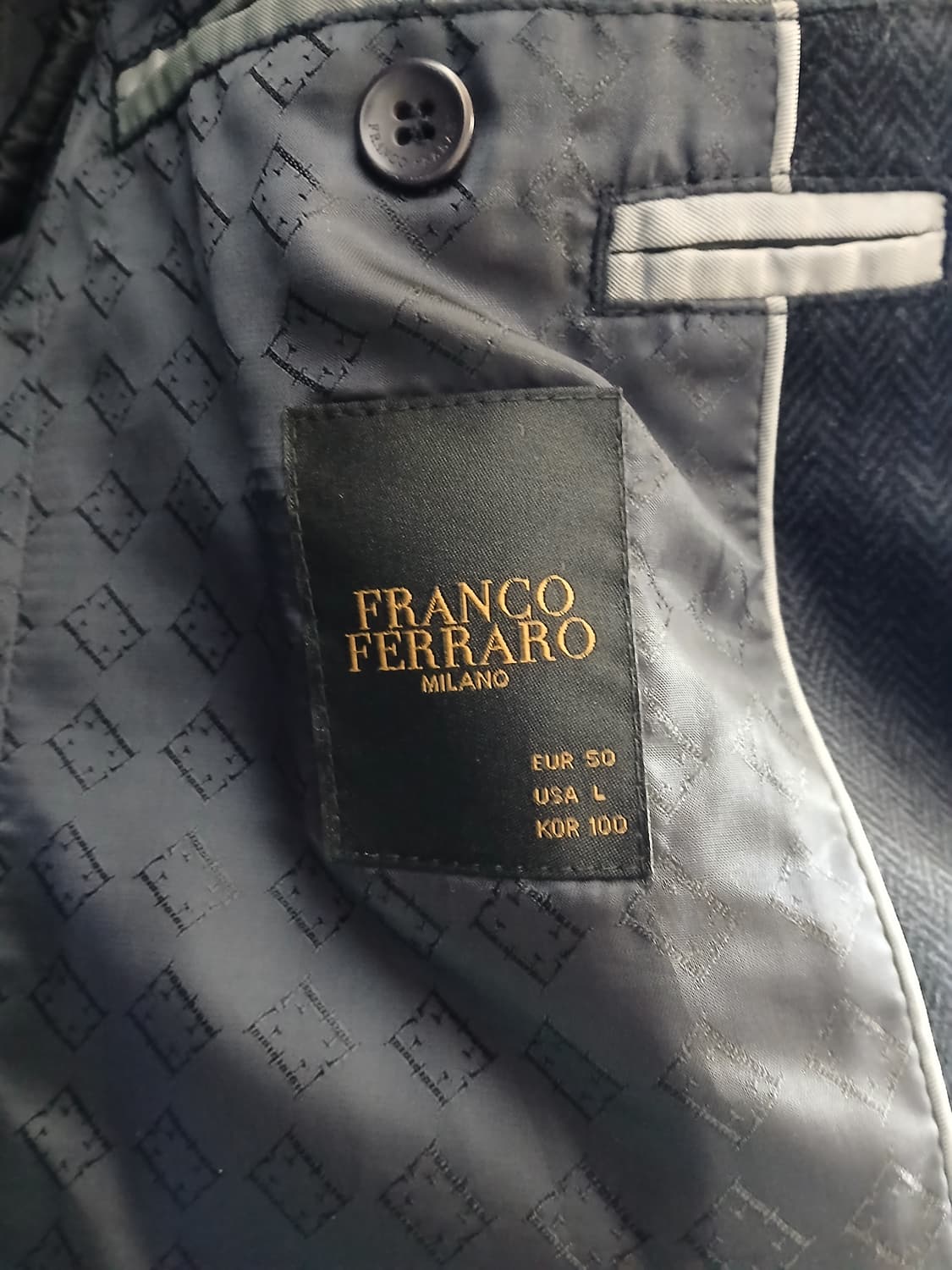 프랑코페라로 벨벳자켓 100 상품이미지4