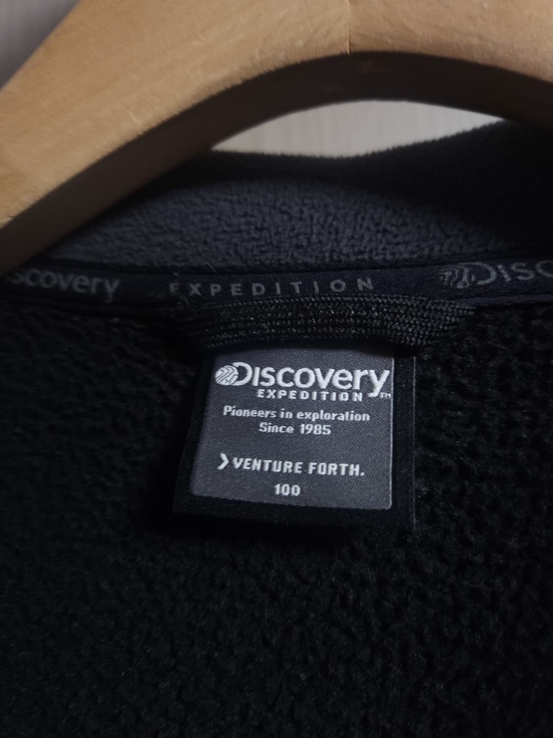 디스커버리 기모 후드집업, L 상품이미지3