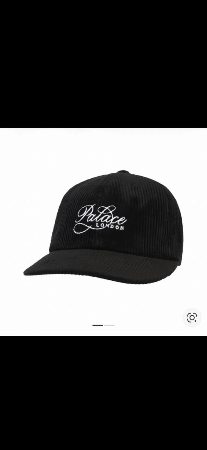 팔라스 볼캡 모자 예 올드 코듀로이 팔 햇 블랙 - 24FW 상품이미지1