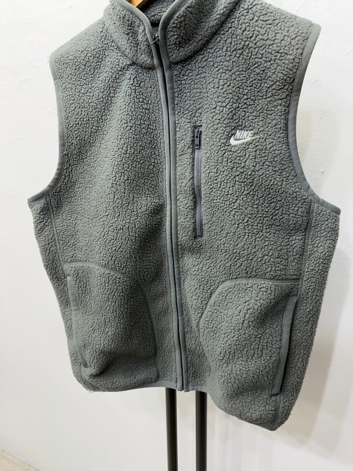 정품) 나이키 남성 플리스 후리스 조끼 M 상품이미지3
