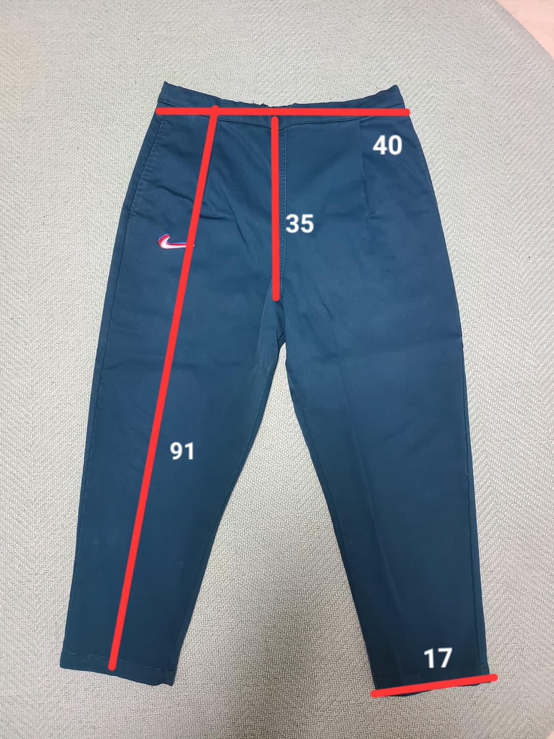 나이키SB x parra 치노팬츠 판매 상품이미지6