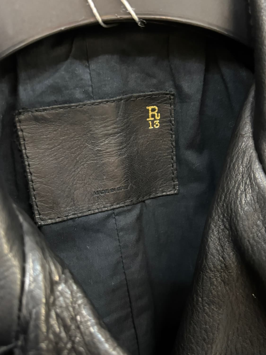 [S] R13 2022 Leather Biker Jacket 상품이미지9