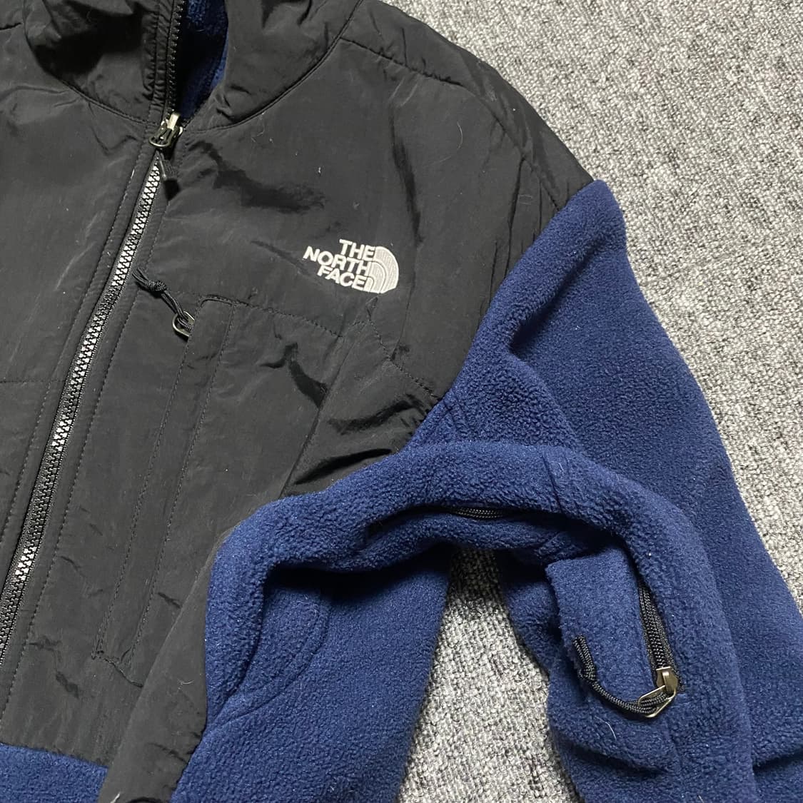 🌊 TNF Denali fleece Navy Mens L 상품이미지3
