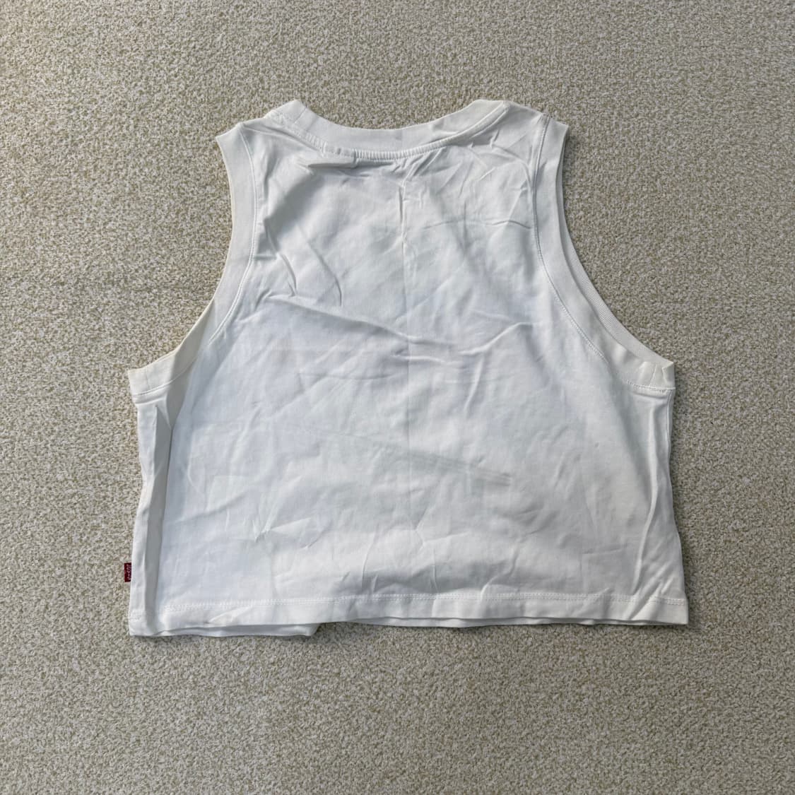 XS 리바이스 크롭 민소매 티셔츠 0204T2 상품이미지2