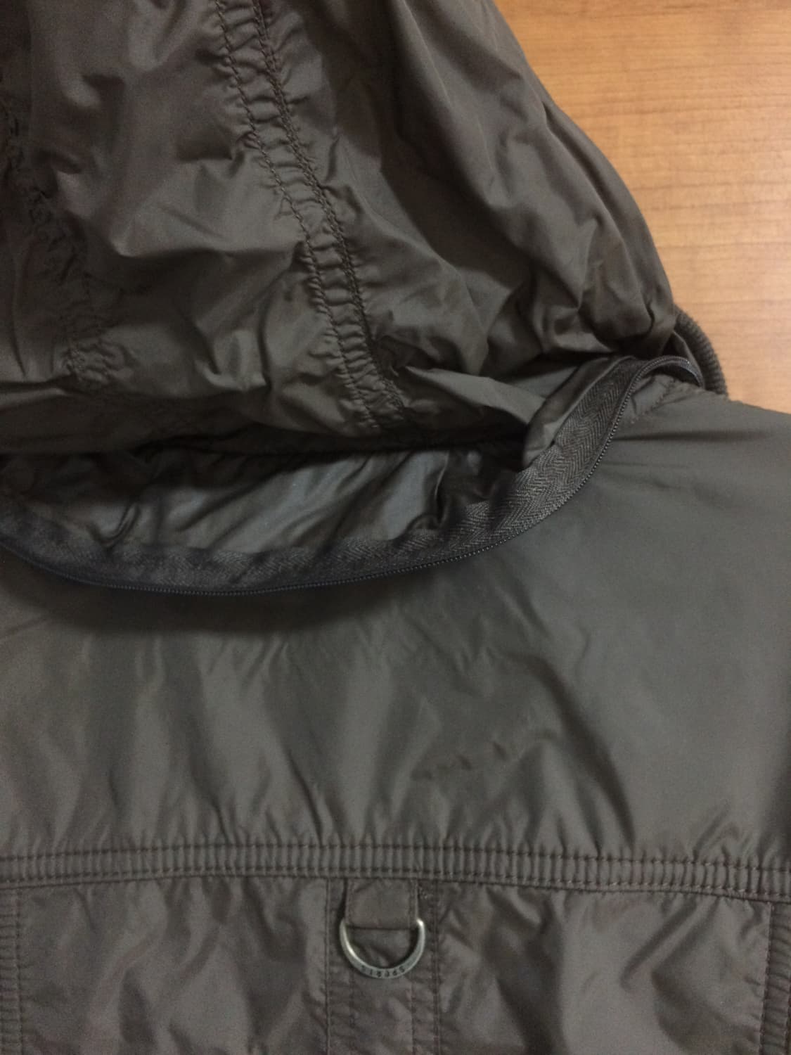 카키 빈티지 디테일 바람막이 상품이미지5