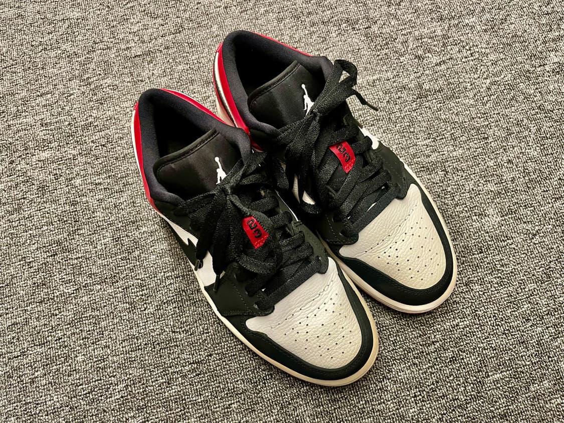 [255] 나이키 에어조던1 로우 블랙토  상품이미지3