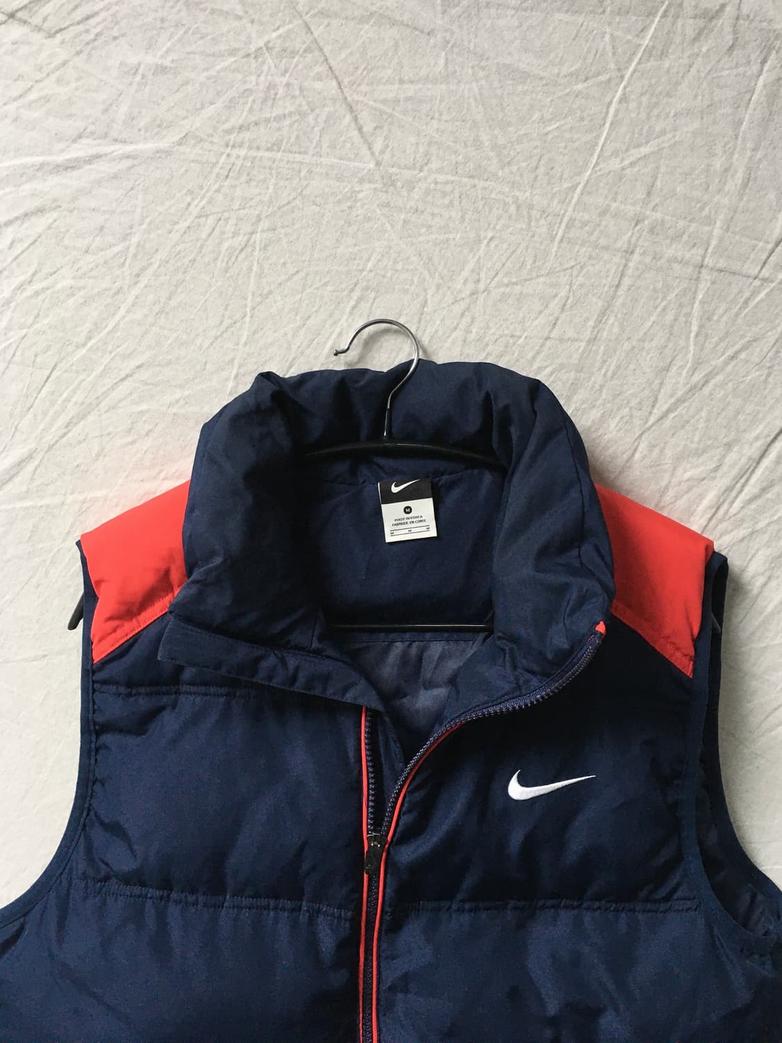 나이키 배색 다운 베스트 상품이미지4