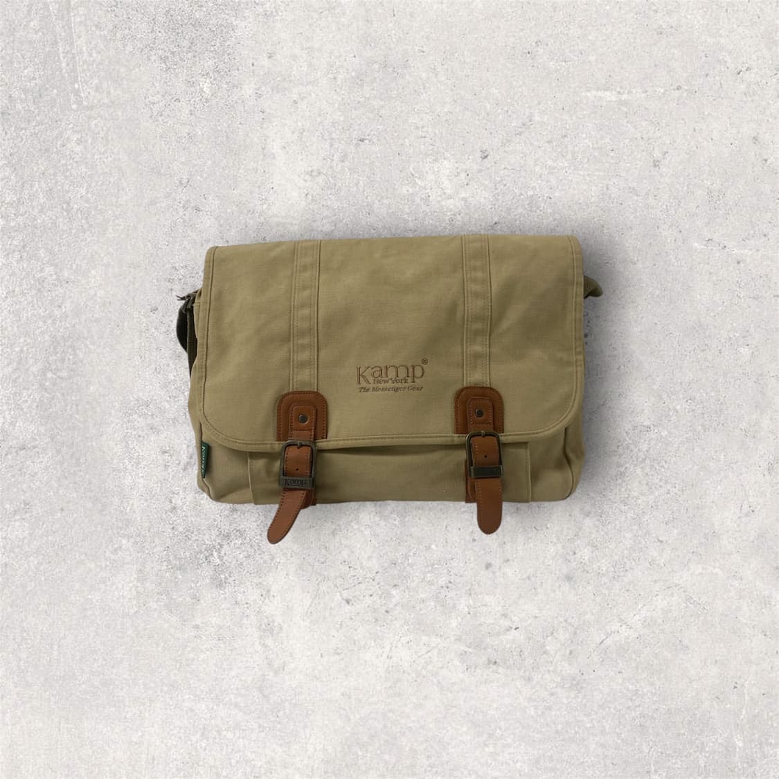 Kamp 빈티지 캔버스 메신저백 (B298) 상품이미지1