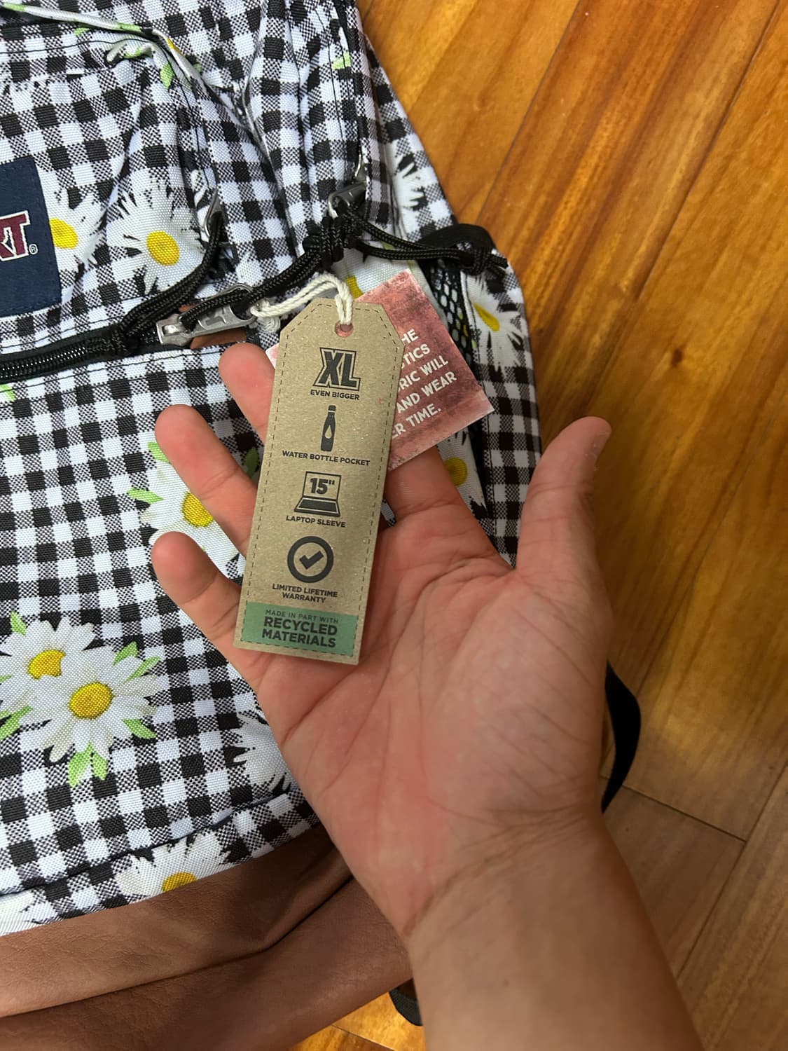 Jansport 택보유 새상품 데이지 백팩 상품이미지3