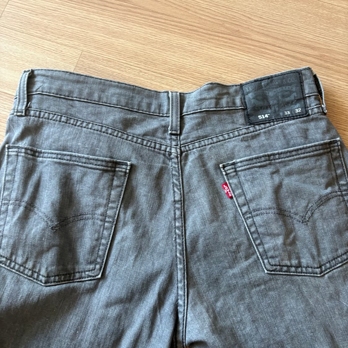 리바이스 514 그레이 데님 W33L32 상품이미지6
