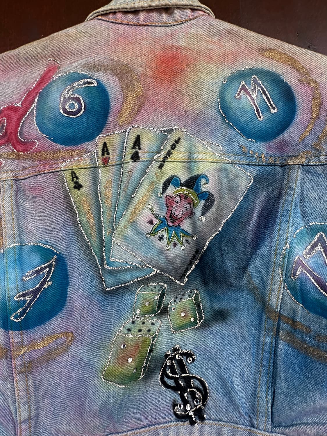 Graffiti Denim Jacket 상품이미지5