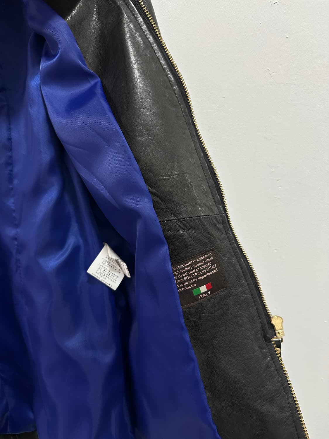 KAALEISUKTAE x ROBO lambskin zipper deta 상품이미지9