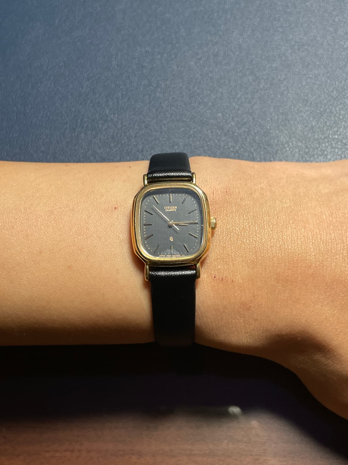 빈티지 시티즌 쿼츠 레더 시계 상품이미지7