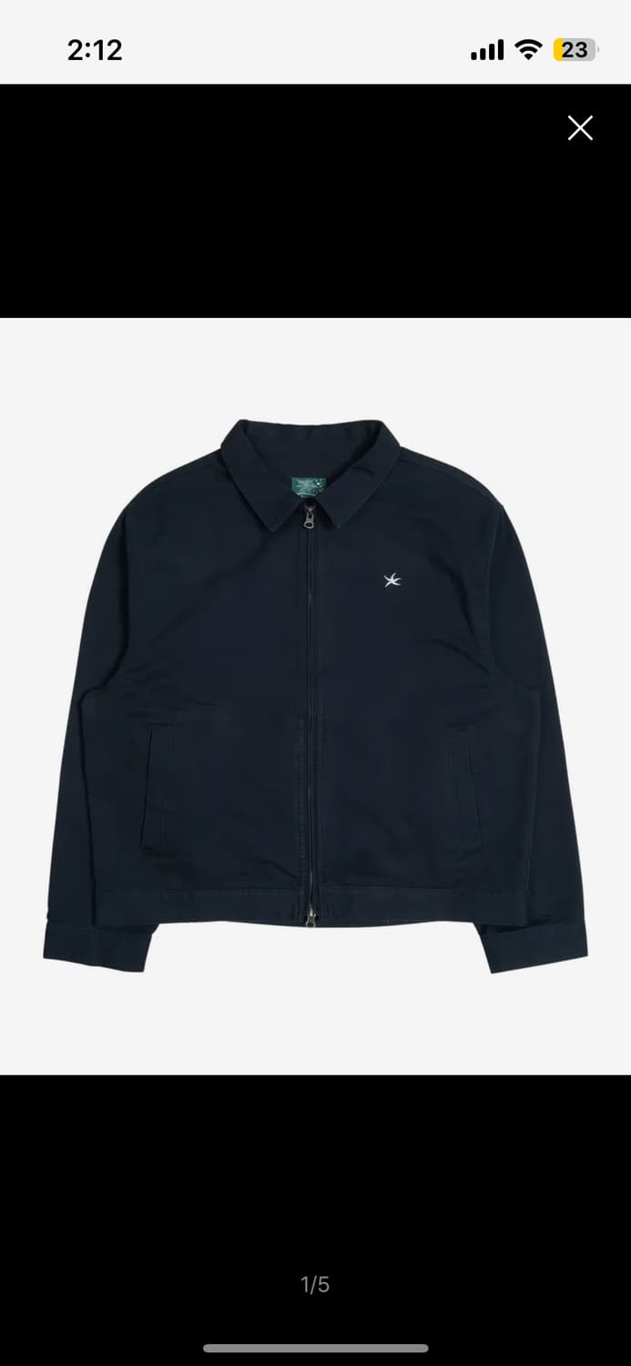 더콜디스트모먼트 TCM washed mini logo jacket 상품이미지1