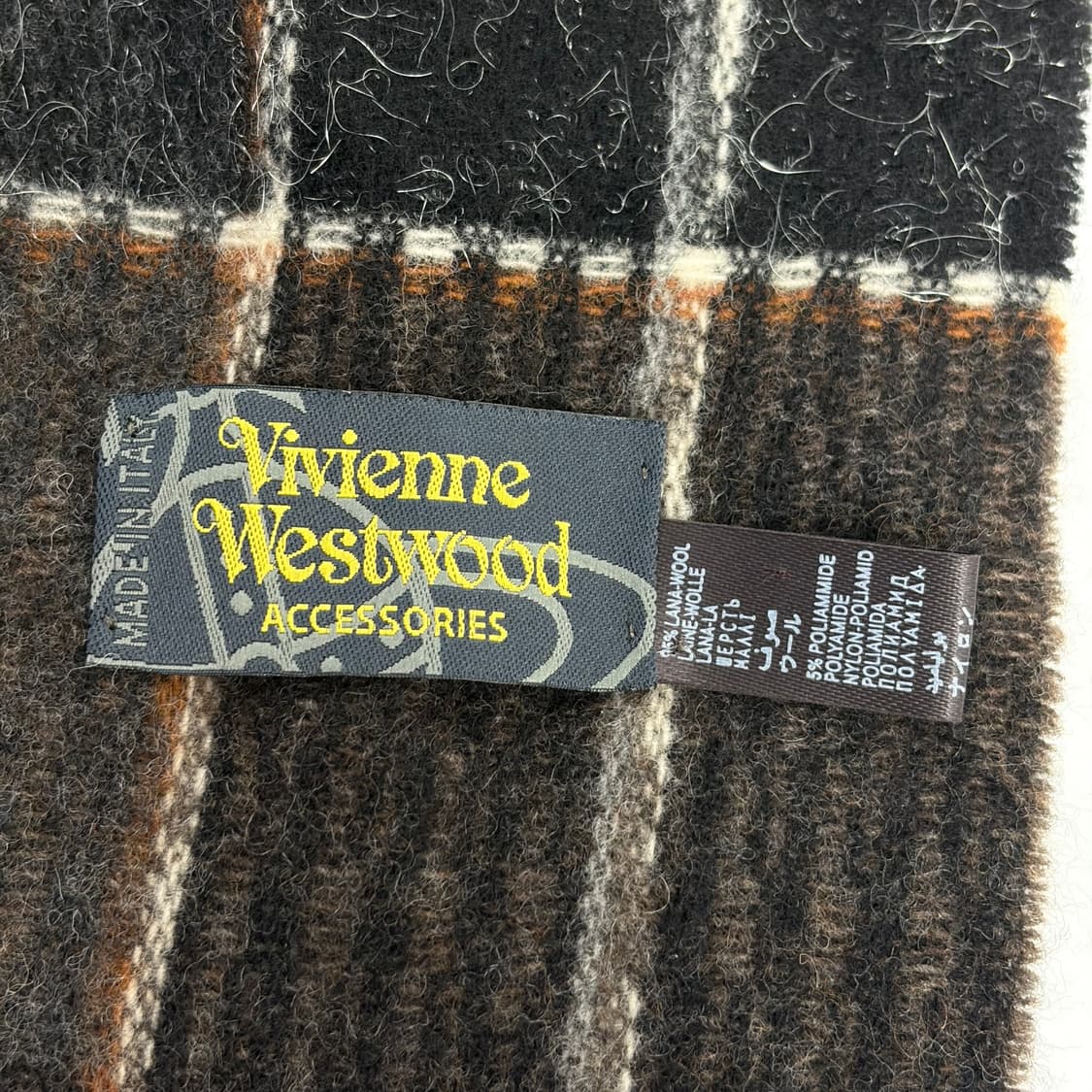 비비안웨스트우드 오브 머플러 목도리 상품이미지4