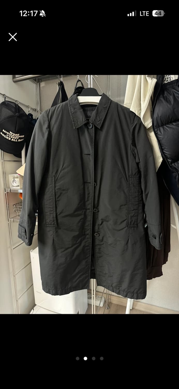 MHL 블랙 코트 (탈부착 패딩 내장) 상품이미지3