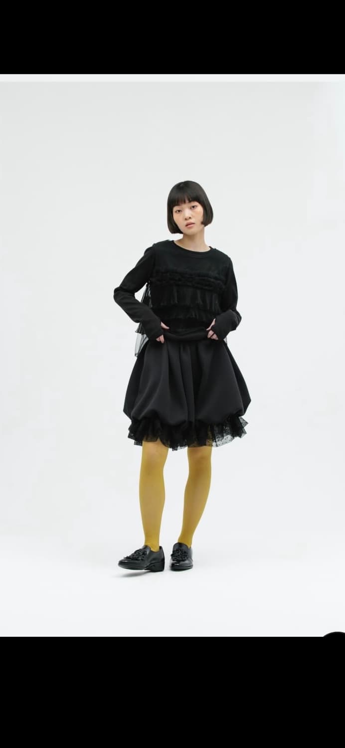 생긴스튜디오 JERSEY BALLOON SHAH skirt 상품이미지1