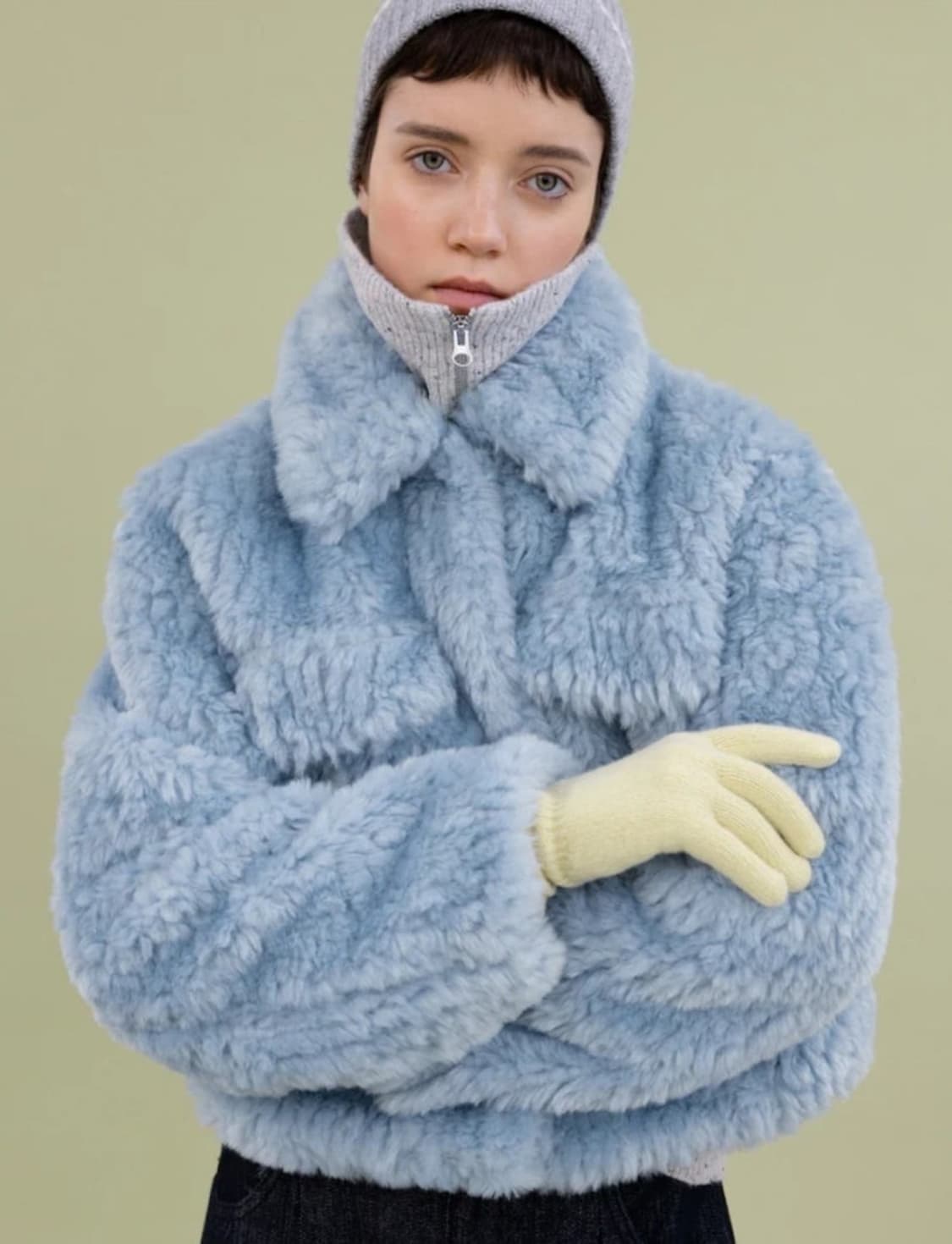 에잇세컨즈 양털자켓 상품이미지3