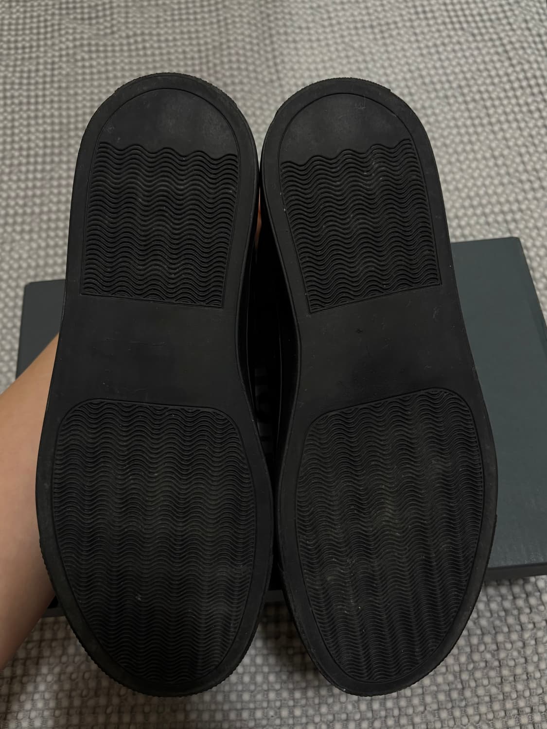 무신사스탠다드 레더 코트 스니커즈 250 상품이미지3