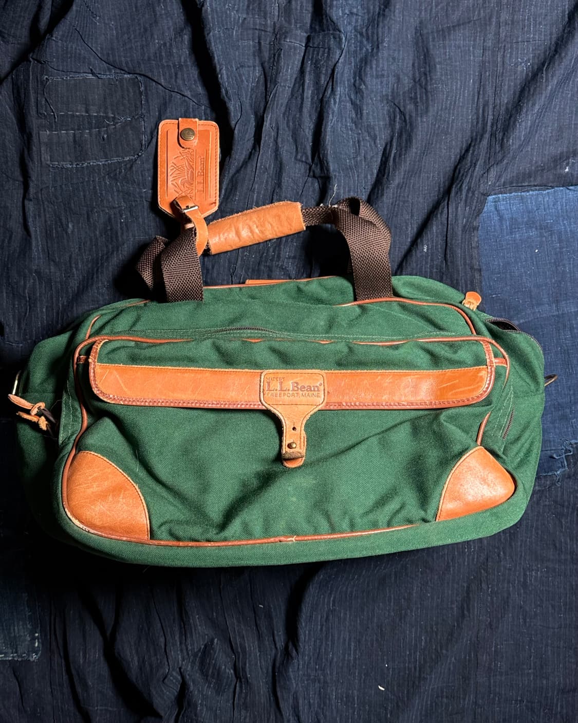 80-90's L.L.Bean 캔버스 더플백 상품이미지1