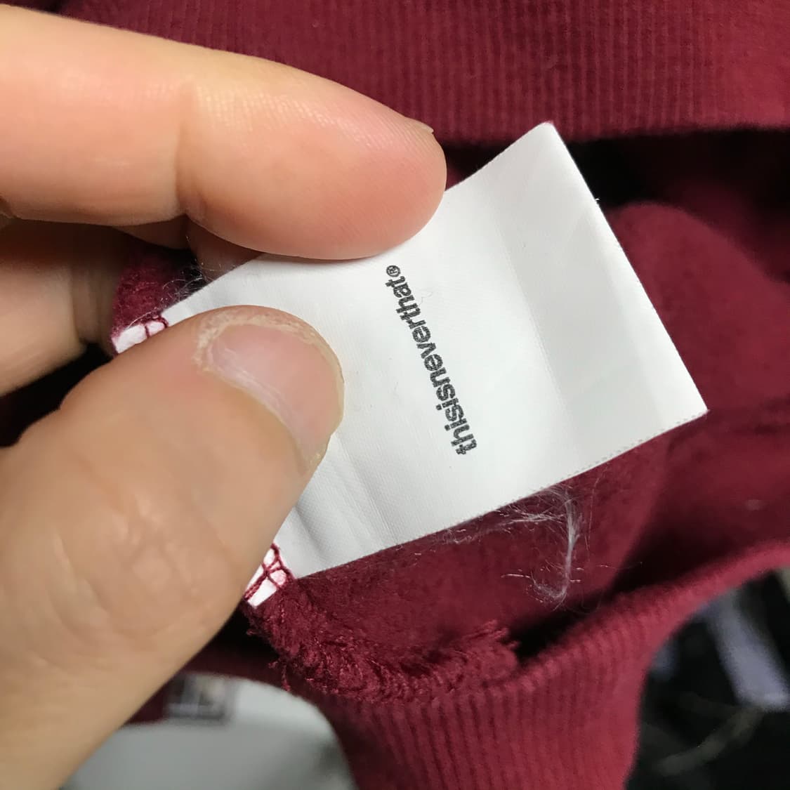 디스이즈네버댓 라운드 스웻셔츠 상품이미지5