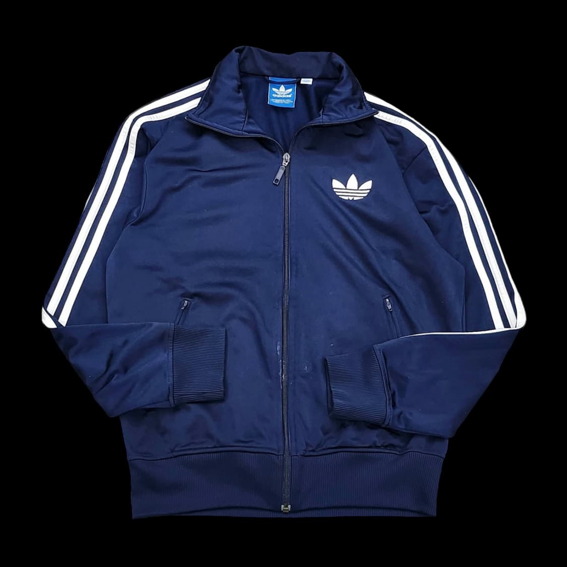 아디다스 구형 파이어버드 네이비 삼선 트랙탑 져지 상품이미지1
