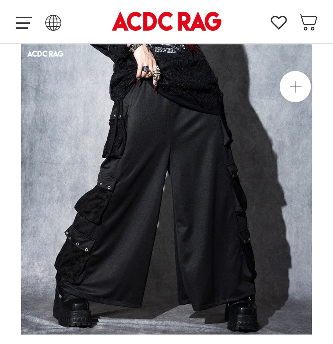 Acdc rag Dark Abyss Cargo Pants 상품이미지1