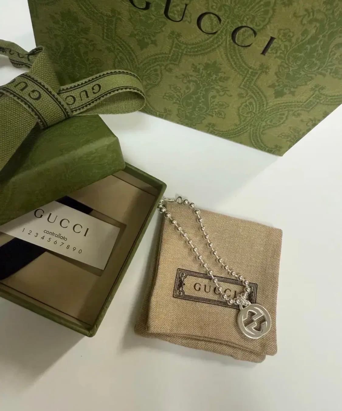 구찌 팔찌 실버 gucci 상품이미지1