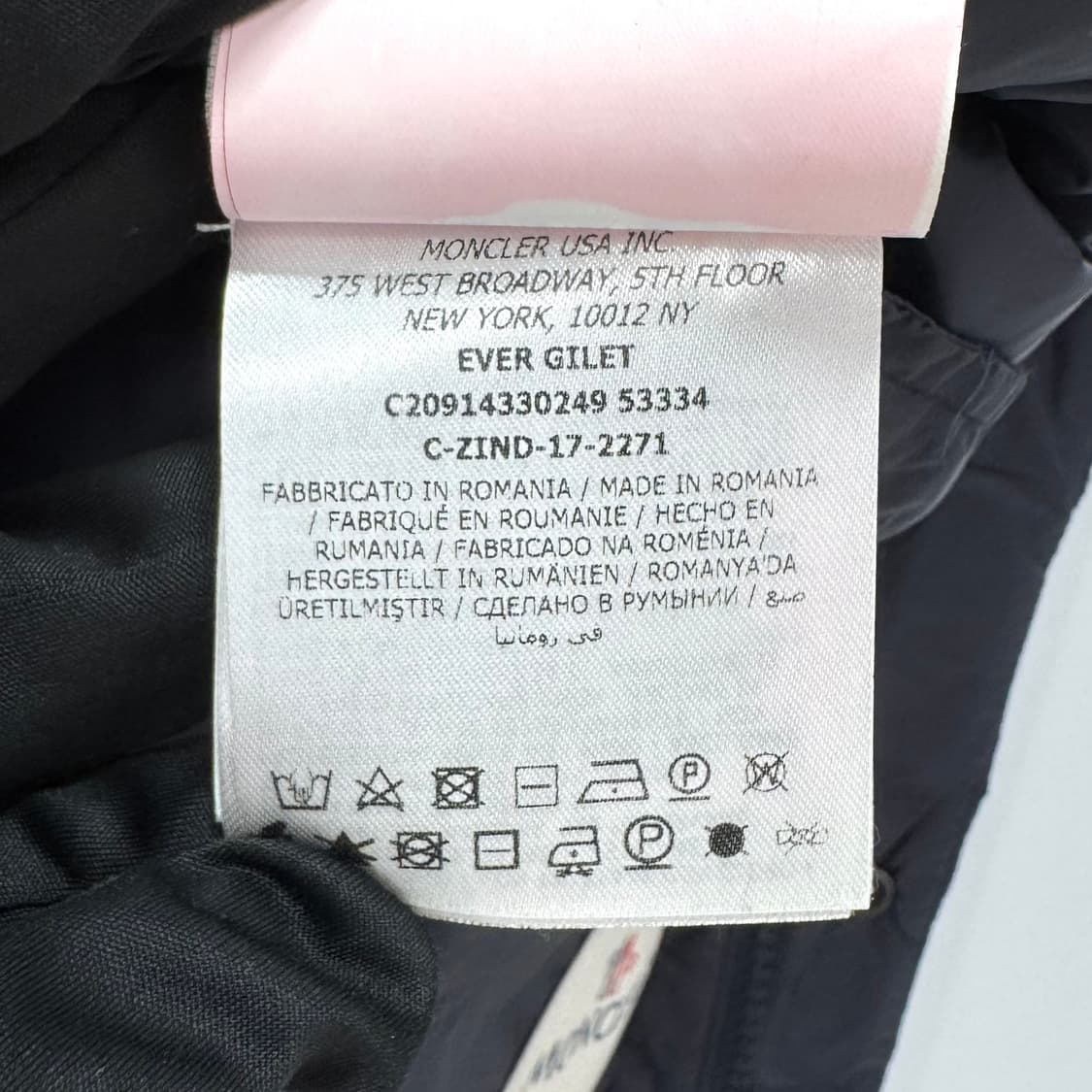 [3사이즈] 몽클레어 에버 포켓 조끼패딩 베스트 상품이미지9