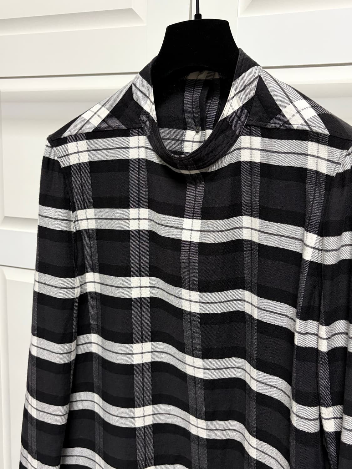 릭오웬스 / 플란넬 튜닉 셔츠 / 48 상품이미지2