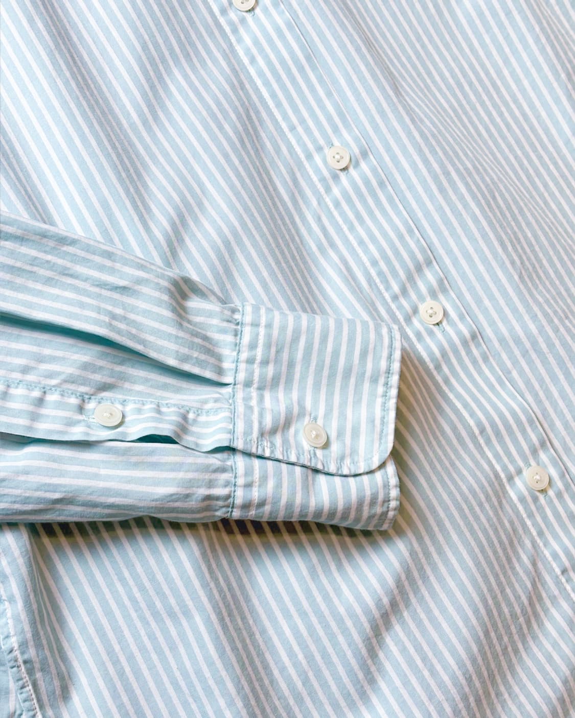 일본빈티지 유니클로 스트라이프 셔츠 상품이미지4