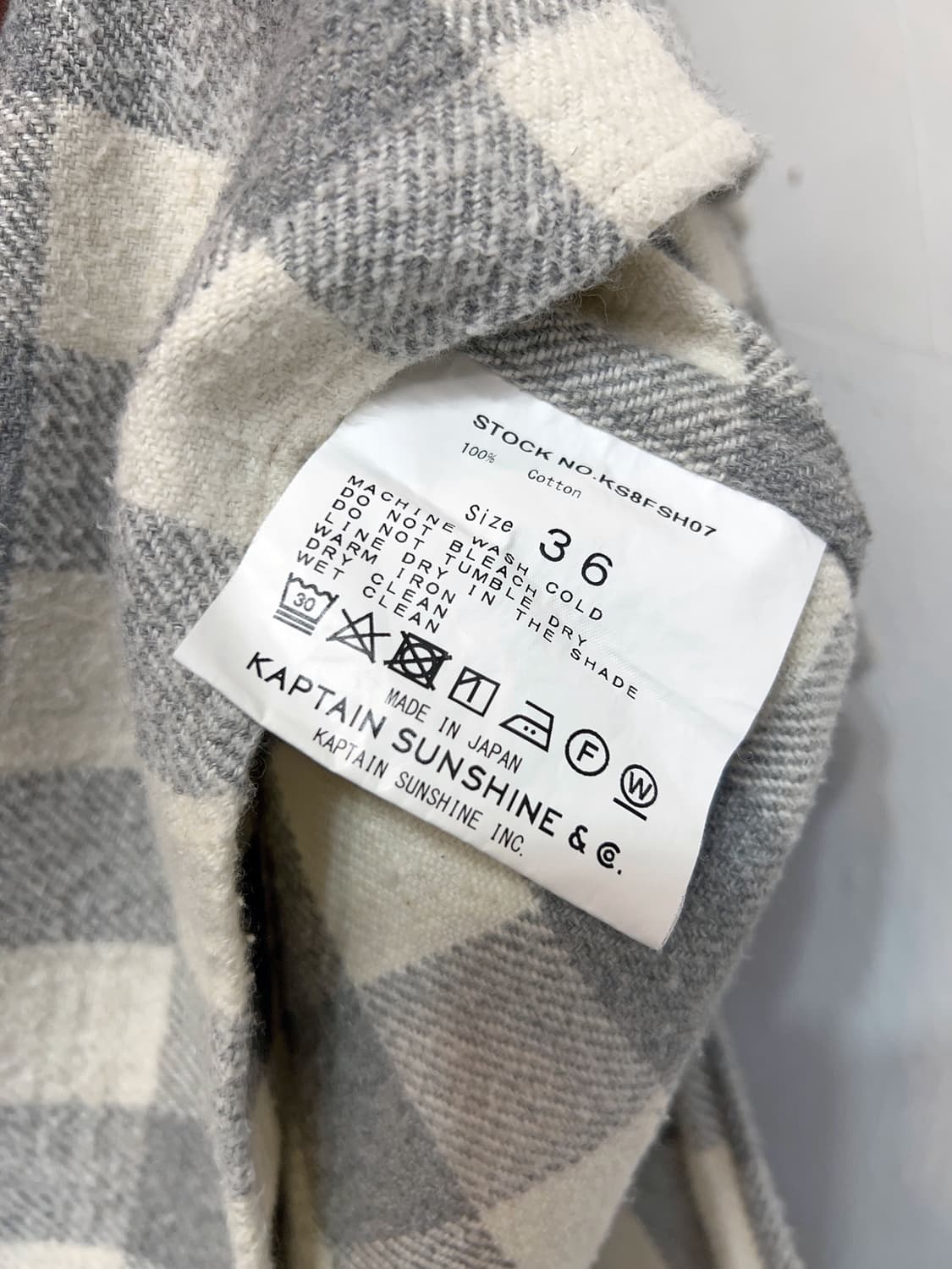 KAPTAIN SUNSHINE  Flannel Tunic Shirt 상품이미지9