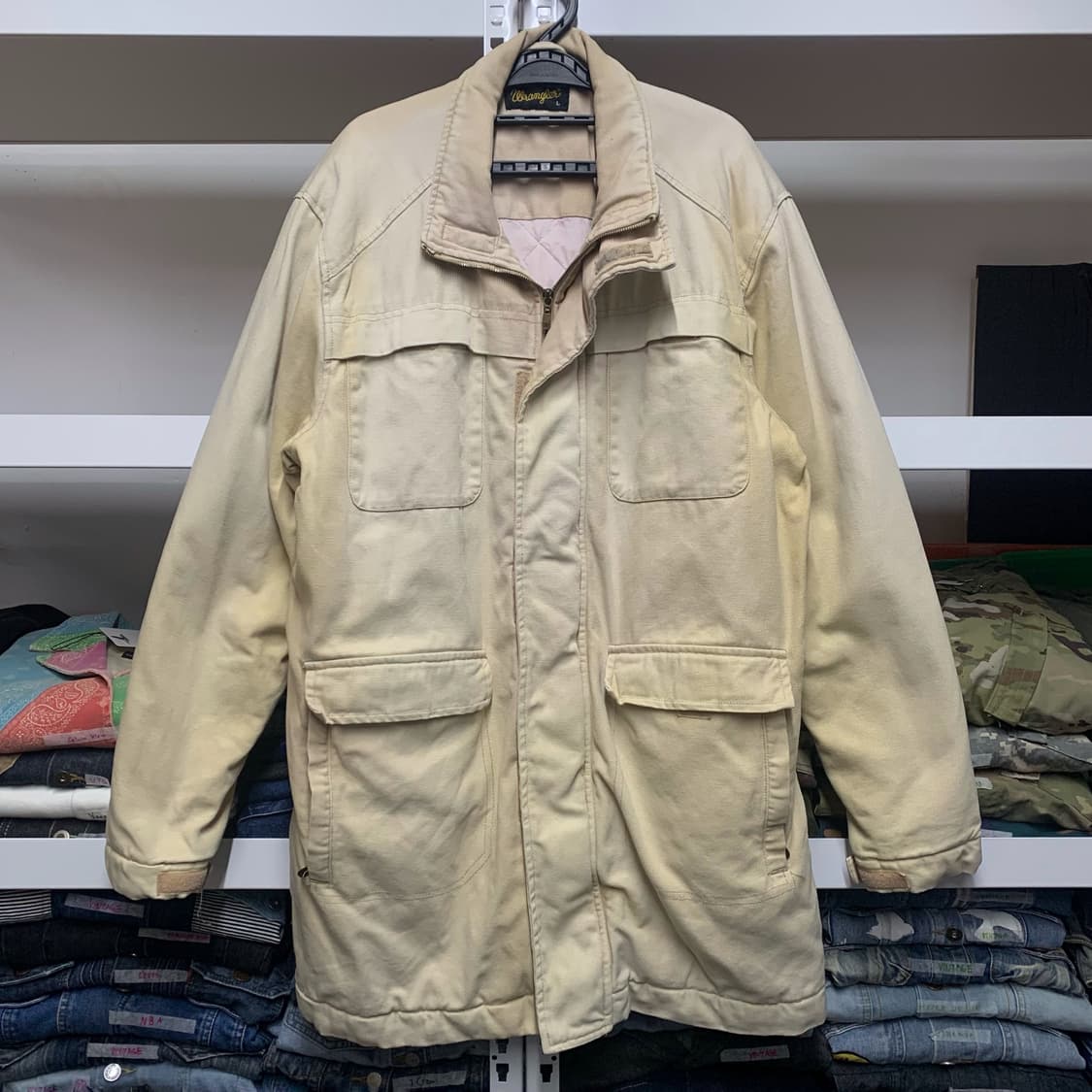 [표기 L, 실측 XL이상] 랭글러 덕 캔버스 워크재킷 상품이미지2