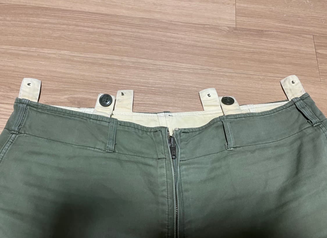 한국군 리버시블 카고팬츠 양면 군복바지 상품이미지4