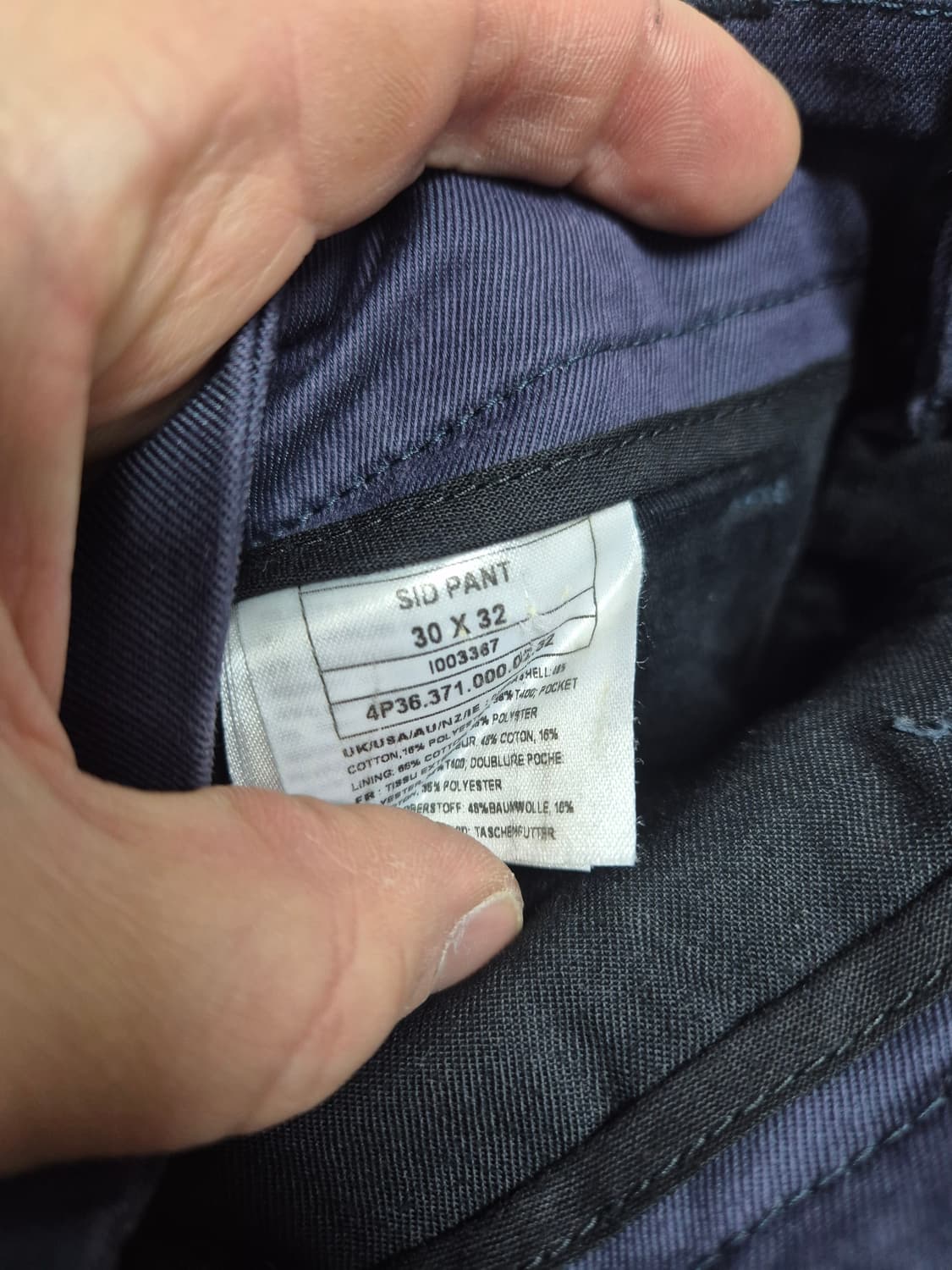 칼하트 면 슬림팬츠 상품이미지4