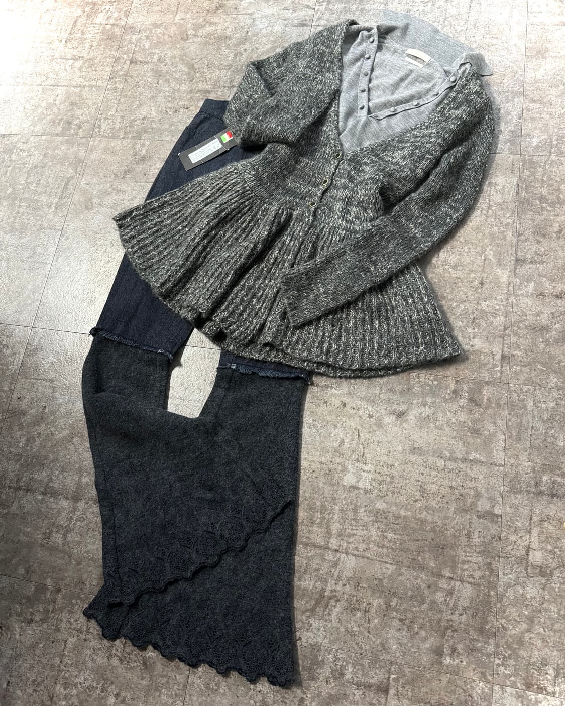 울 블렌디드 니트 가디건 상품이미지2