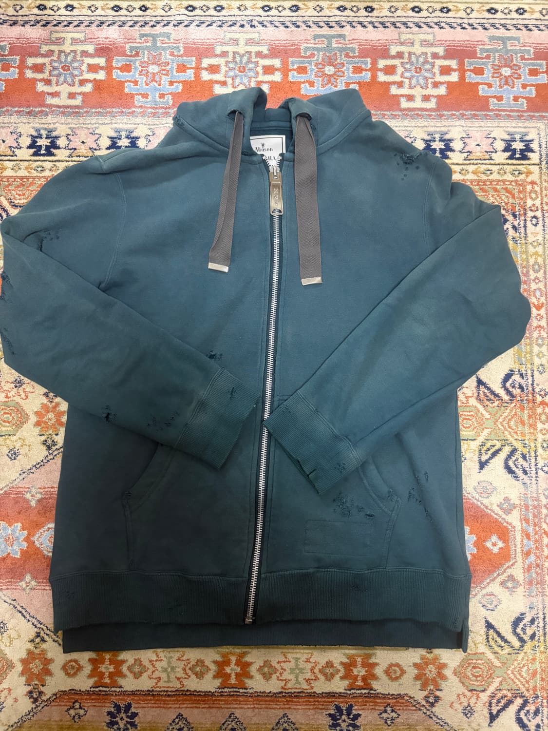 미하라 야스히로 데미지 후드집업 상품이미지3