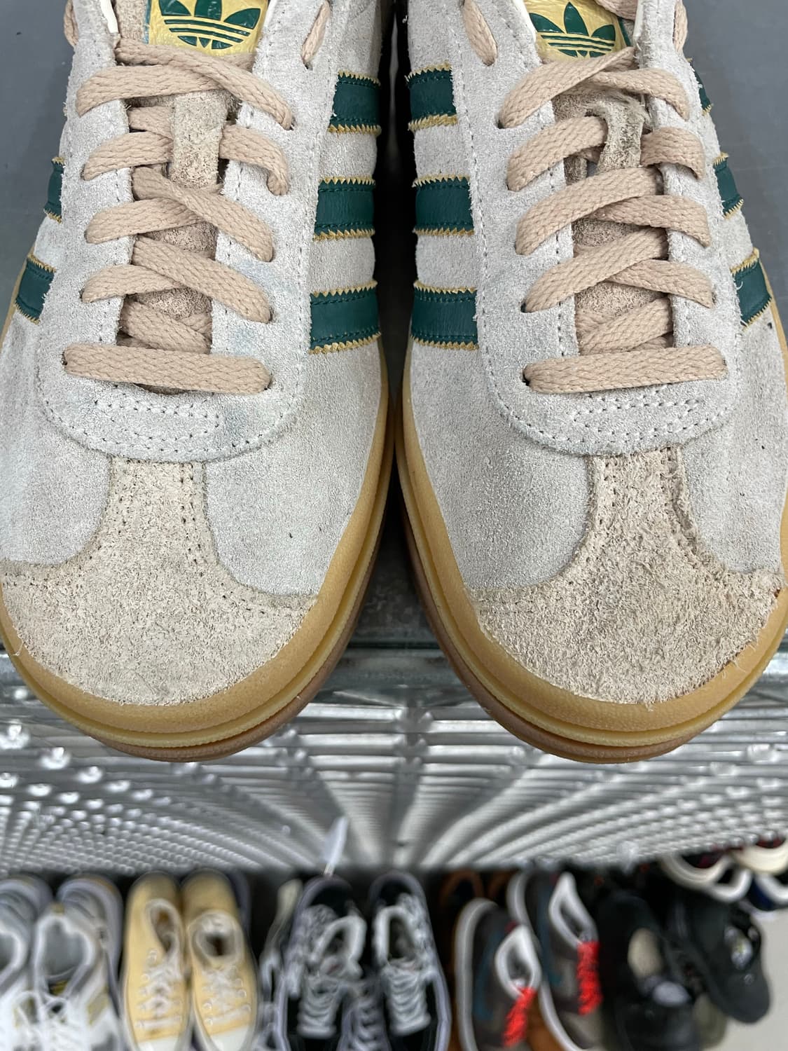 아디다스 가젤 볼드 크림 화이트 네이비 235 상품이미지7