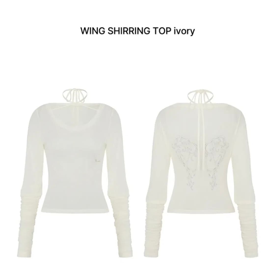 페인오어플레져 윙 셔링 탑 상품이미지1