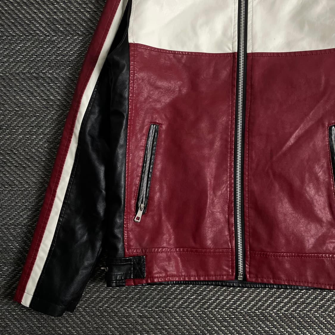 KATIE SETH 빈티지 카페레이서 레더 자켓y 3017 상품이미지4