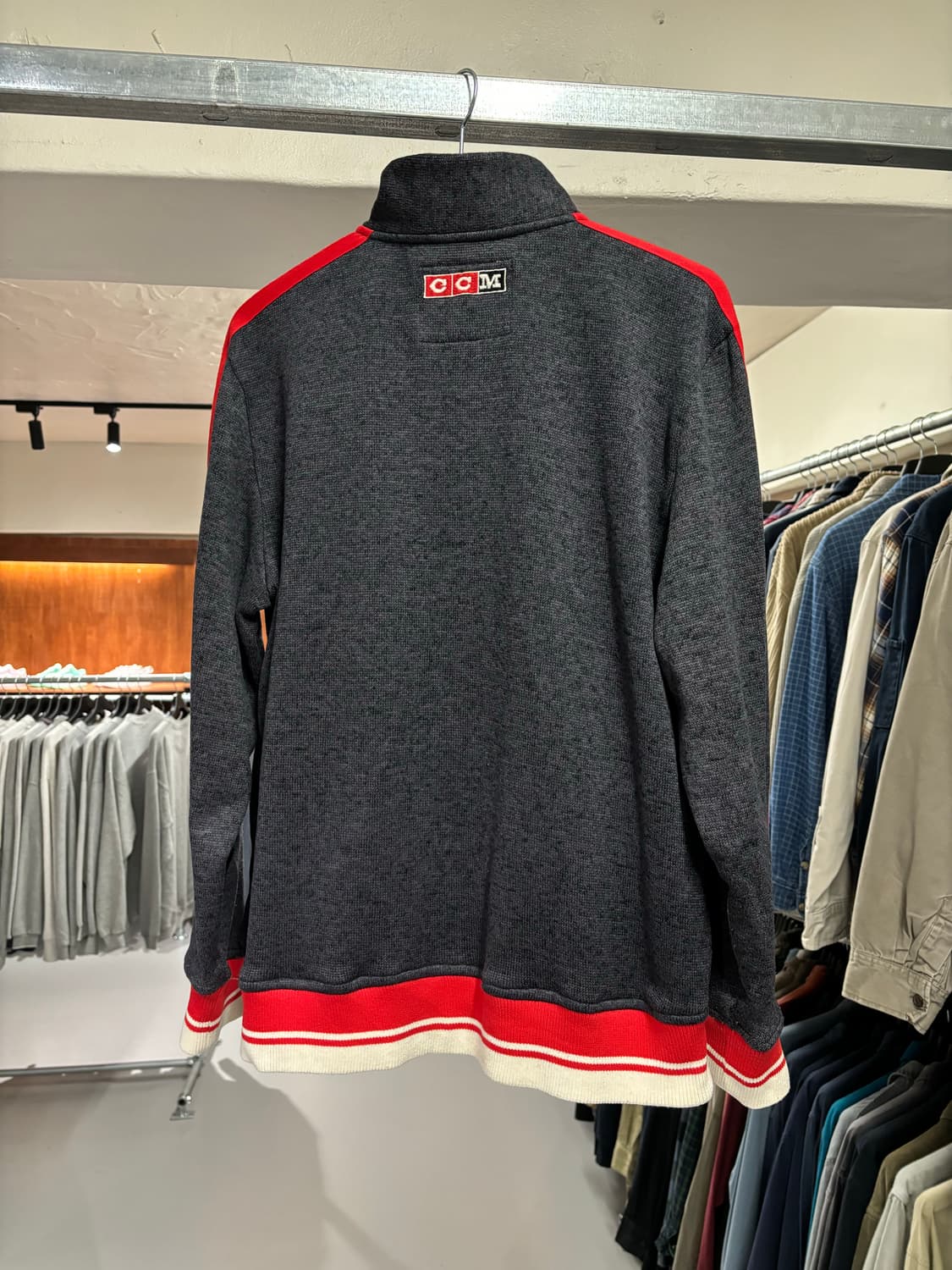 90s 빈티지 울 저지 상품이미지4