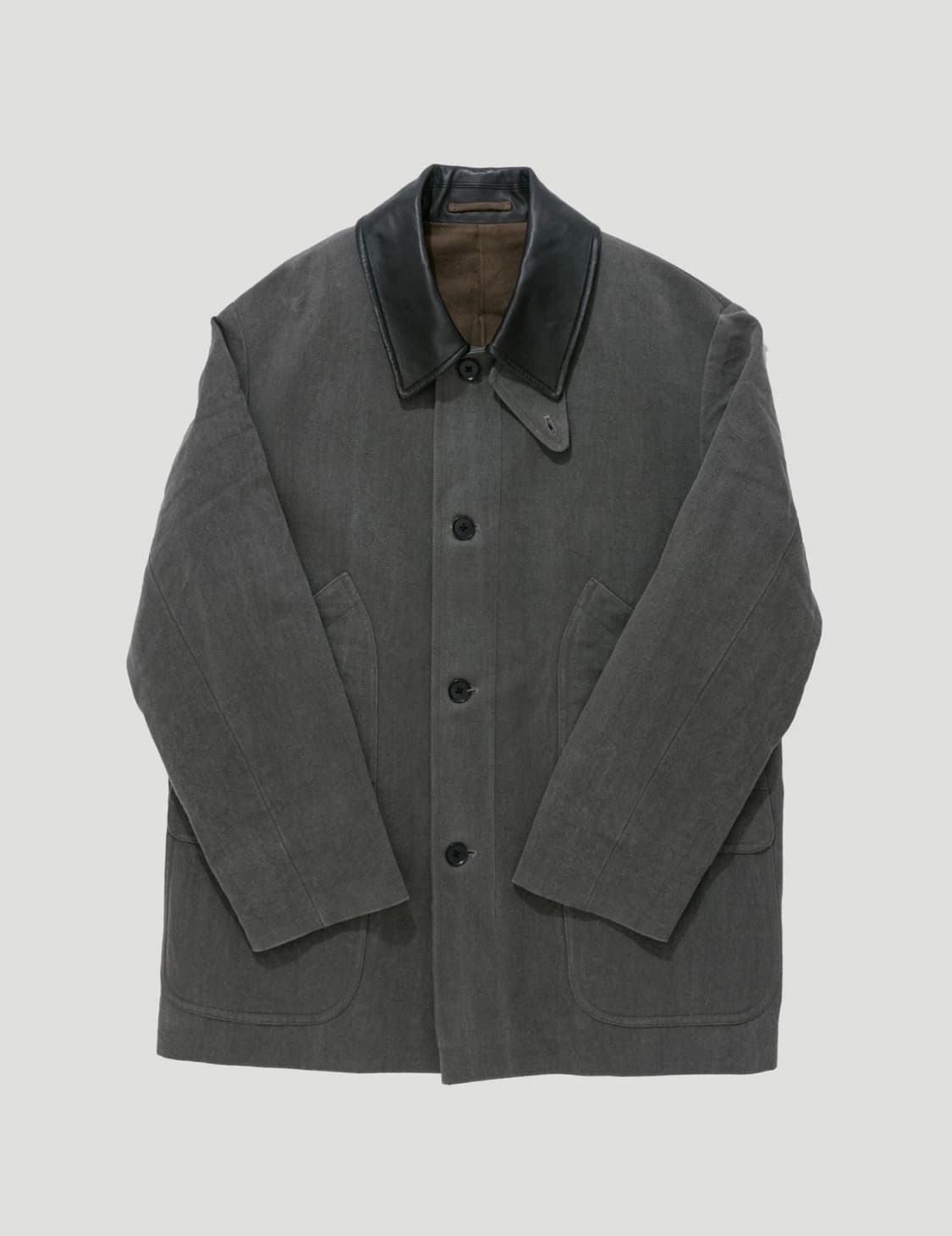 캡틴 선샤인 Cotton Hemp Work Coat (Sumi) / 2회 상품이미지4