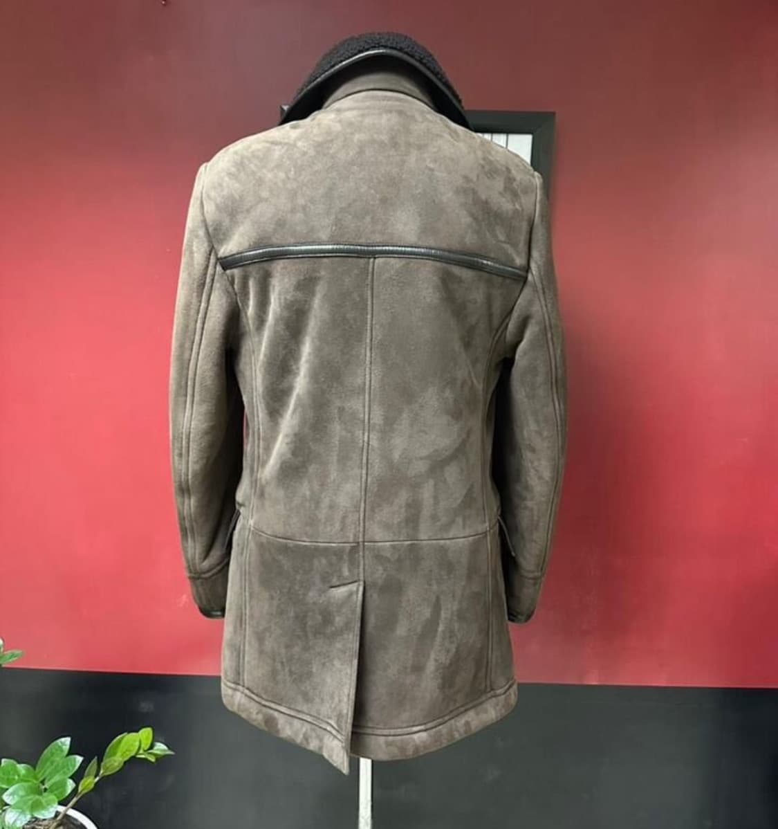 TOM FORD 톰 포드 더블코트(시어링-램스킨)54 사이즈-해외발송 상품이미지10