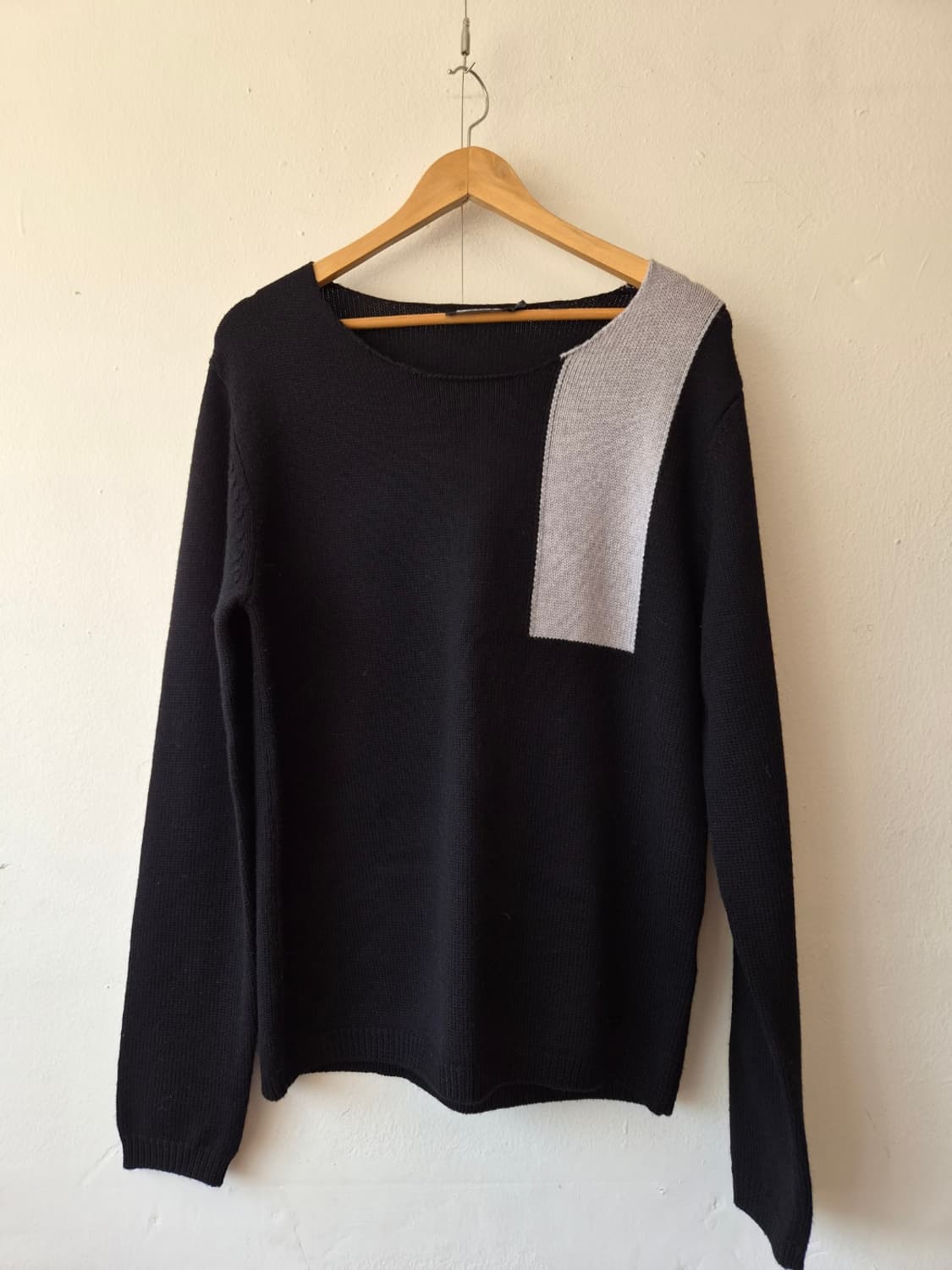 DKNY 남성(여성가능) 루즈핏배색울니트 XL사이즈 상품이미지2