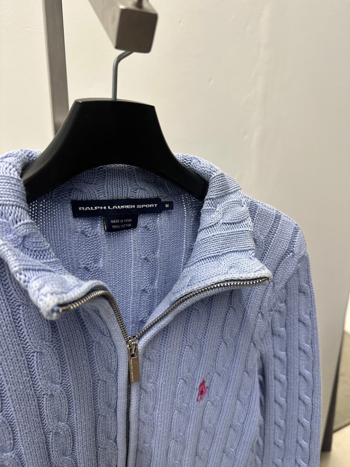 랄프로렌 스포츠 케이블 니트집업  상품이미지8