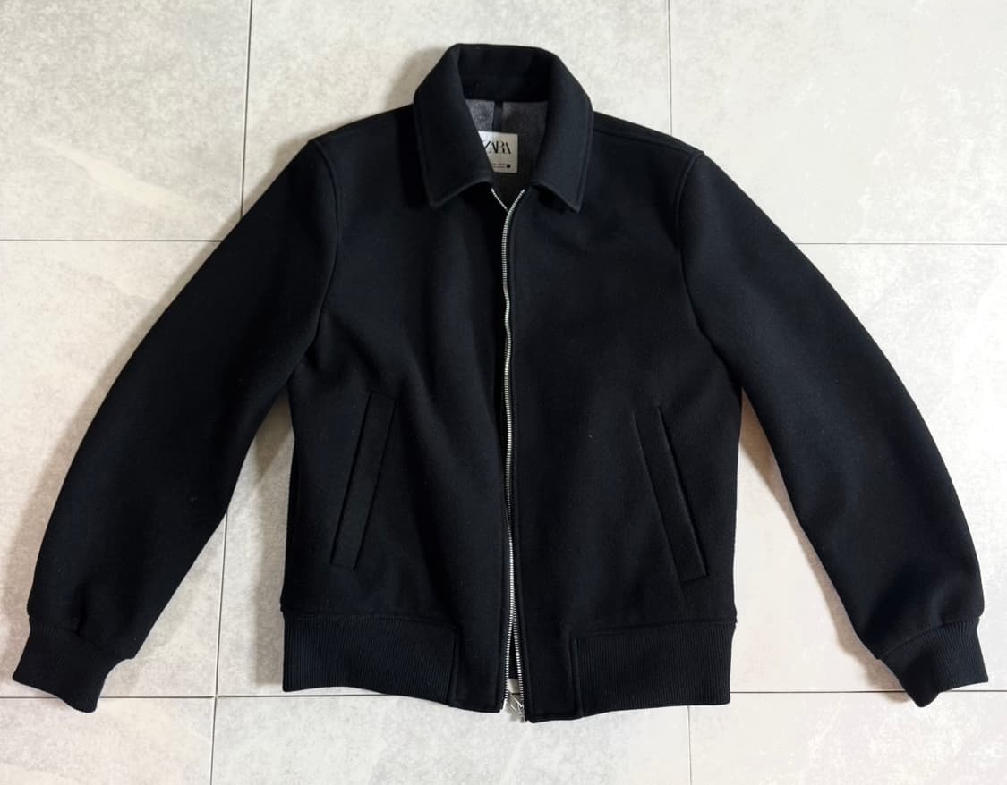 자라 블랙 블루종 자켓 상품이미지1