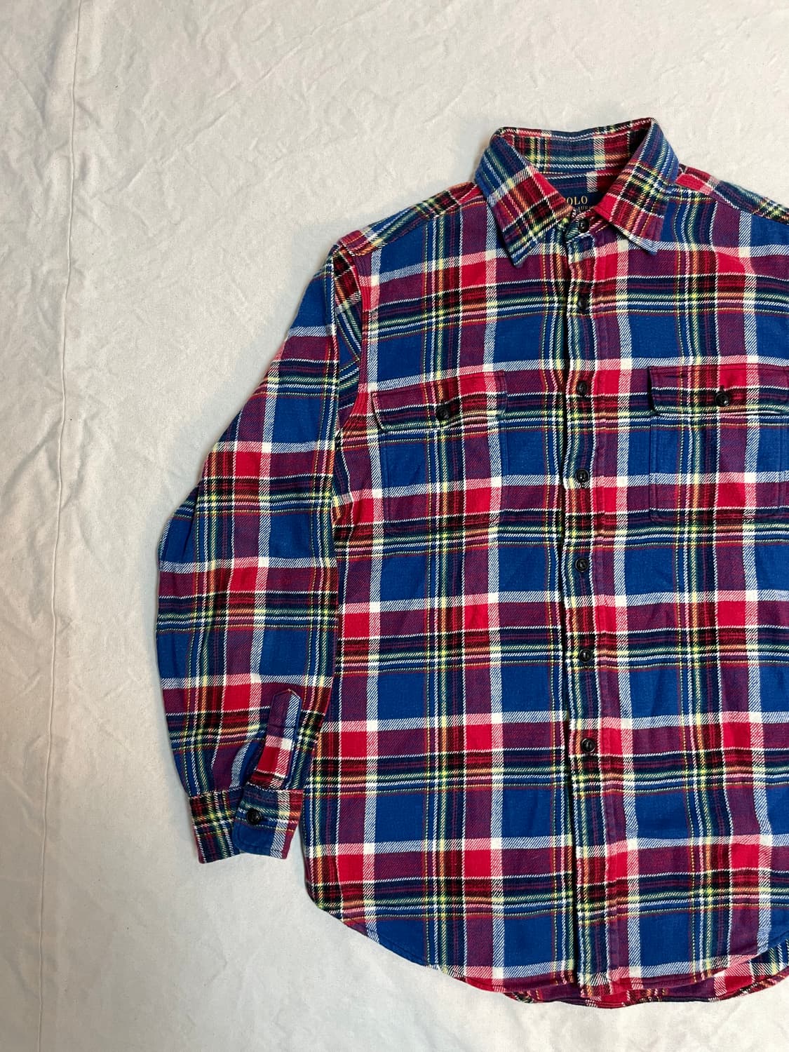 폴로 체크 셔츠  상품이미지2