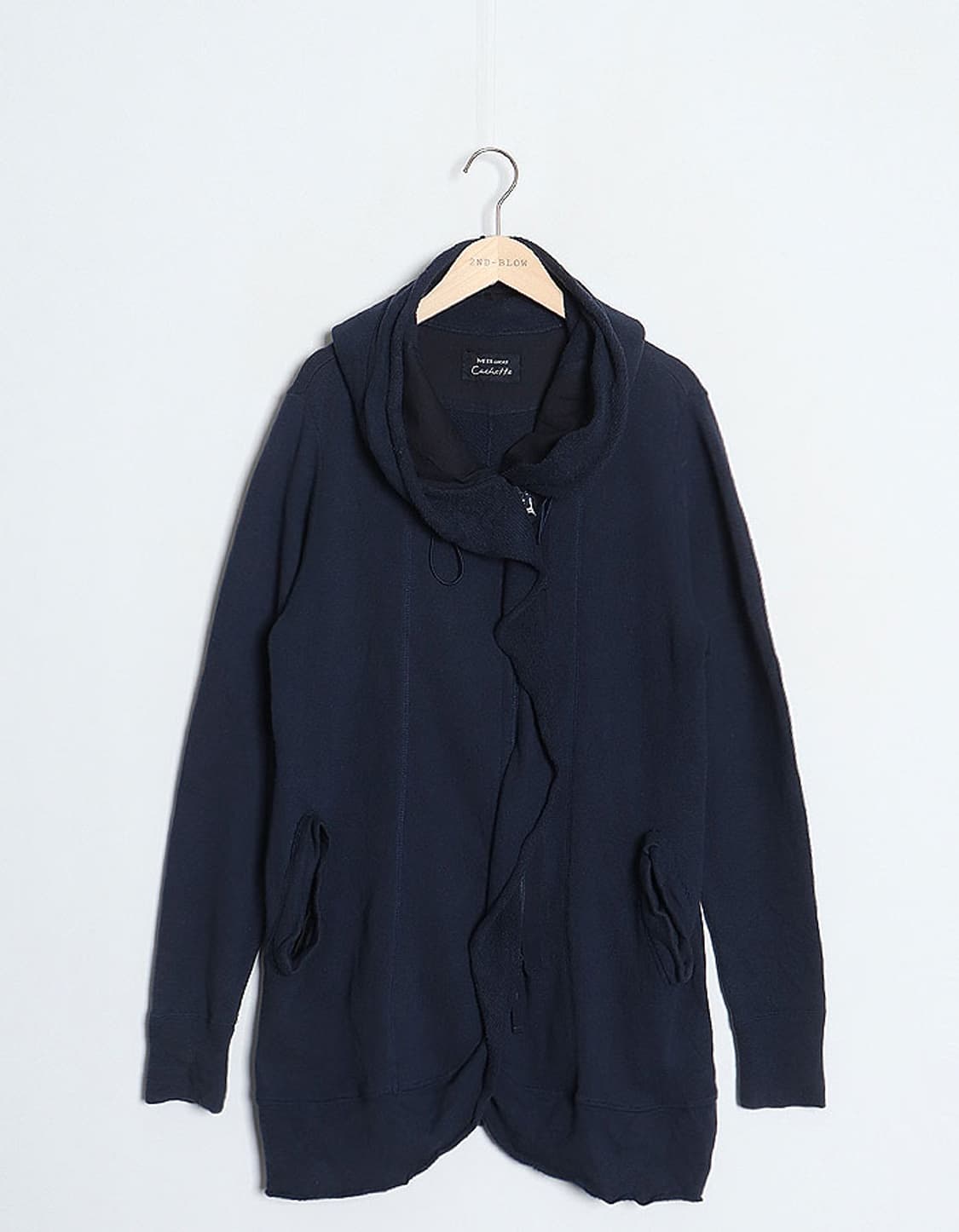 MB LUCAS Cashette Sweat Long Zip Hoodie 상품이미지1