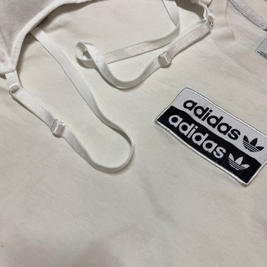 -Adidas Crop & bra top Custom 상품이미지5